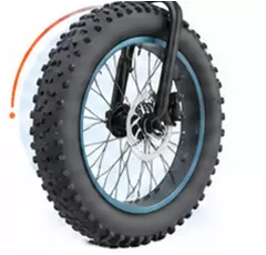 Popolare bici elettrica Fat Tire