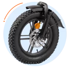 Popolare bici elettrica Fat Tire