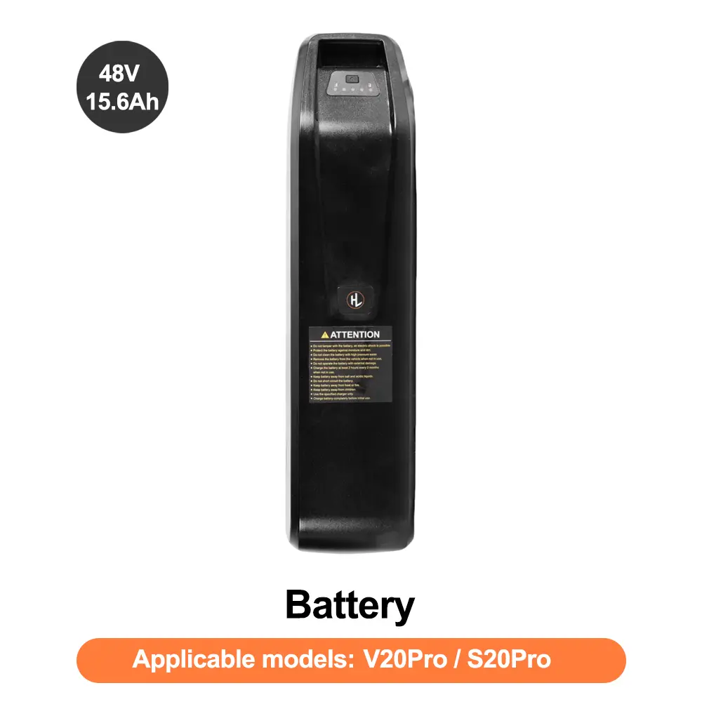 Batteria per bici elettrica da 48 V 15,6 Ah