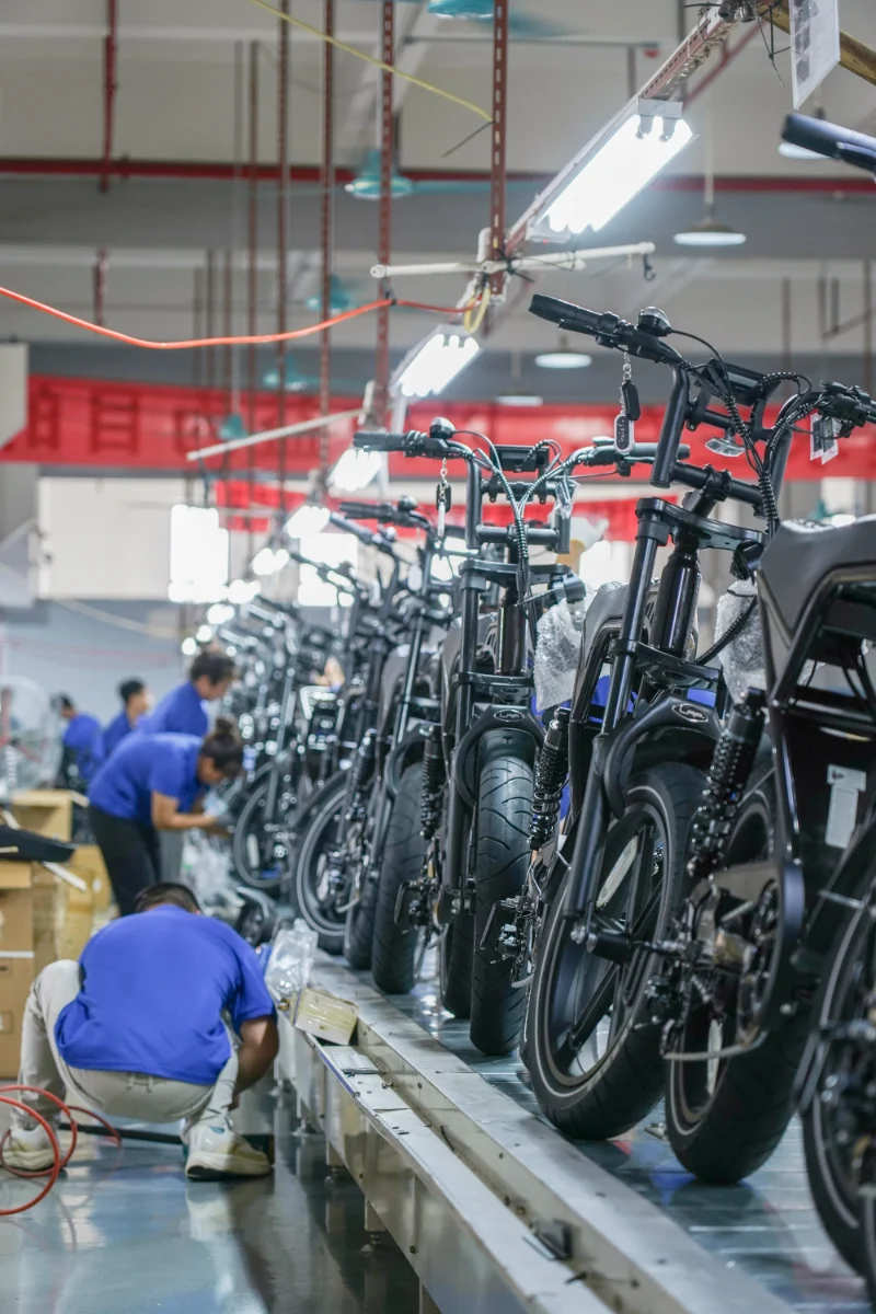 Produzione di biciclette elettriche personalizzate