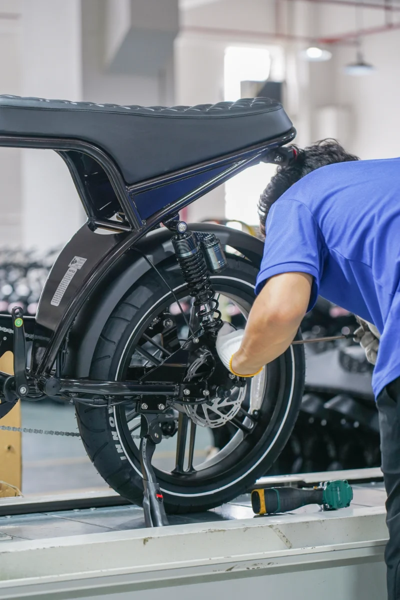 Produzione di biciclette elettriche personalizzate